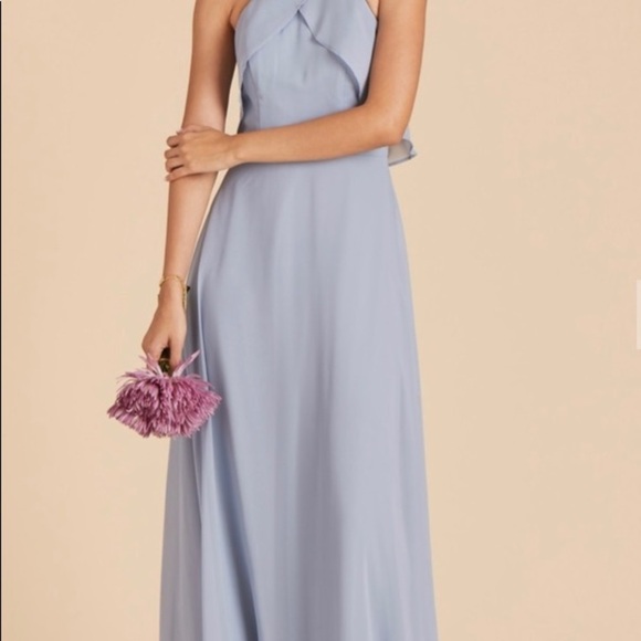 Birdy Grey Jules dusty blue bridesmaid dress - Picture 3 of 5